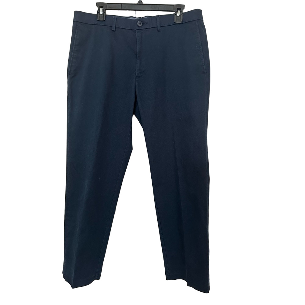Men's Haggar Premium Stretch Navy Pants
